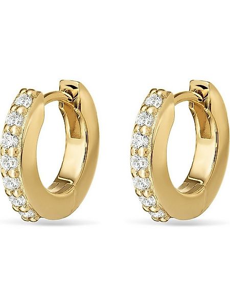 Esprit Paar Creolen ESPRIT Damen-Creolen 925er Silber 14 Zirkonia (Paar), G günstig online kaufen