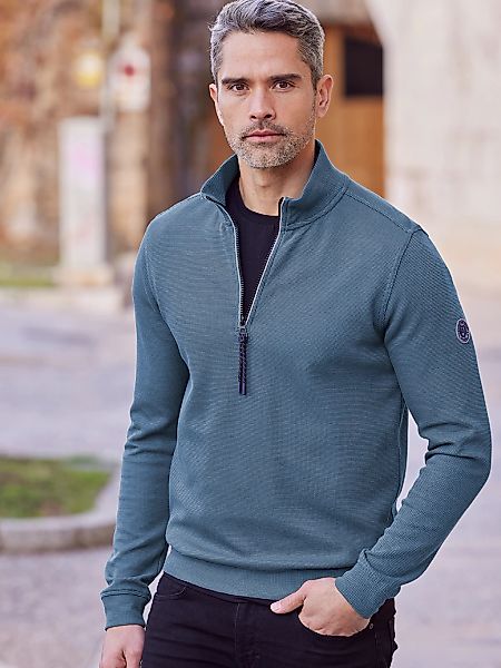 LERROS Sweatshirt "LERROS Unifarbener Sweattroyer für Herren" günstig online kaufen