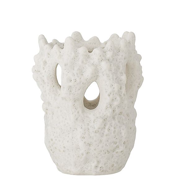 Bloomingville Dekovase Bloomingville Fianna Vase, Weiß, günstig online kaufen