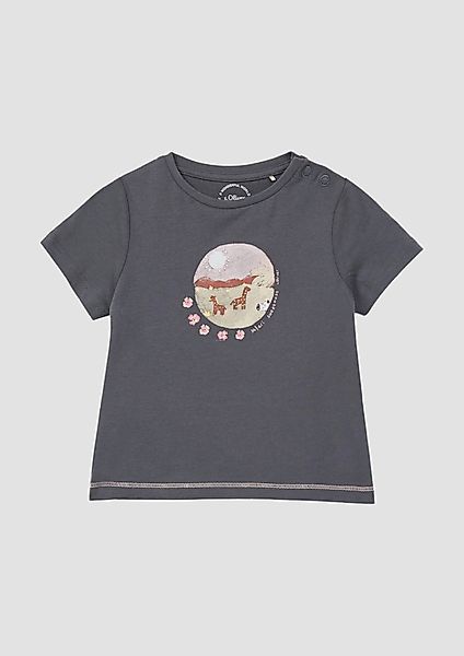 s.Oliver Kurzarmshirt T-Shirt im A-Shape mit günstig online kaufen
