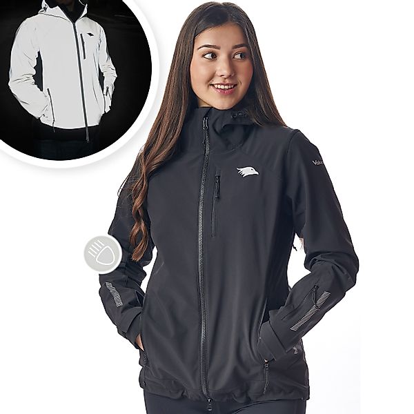 Valkental Funktionsjacke Reflektierend für Damen Wasserabweisend günstig online kaufen