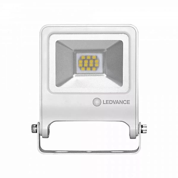 LEDVANCE ENDURA FLOOD 10 W LED Wandstrahler Warmweiß 12,2 cm Aluminium Weiß günstig online kaufen
