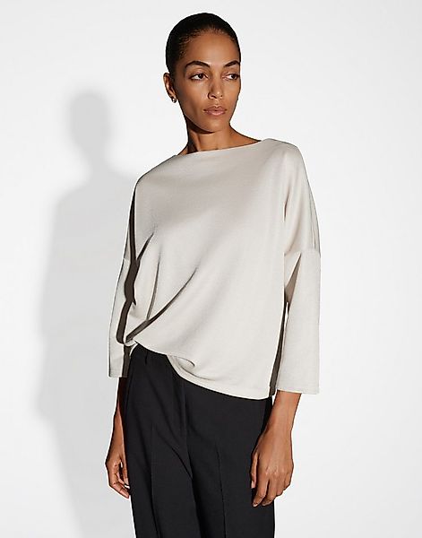 someday 3/4-Arm-Shirt KARITA PURE aus schimmernder Piqué Ware günstig online kaufen