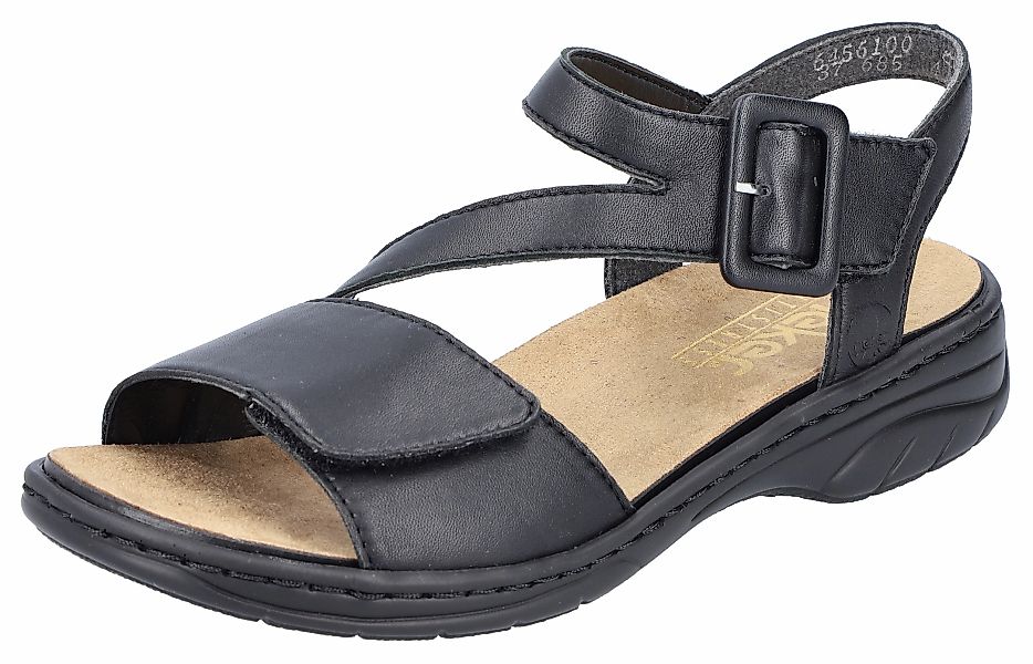 Rieker Sandale, Sommerschuh, Sandalette, Klettschuh, mit Klettverschluss günstig online kaufen