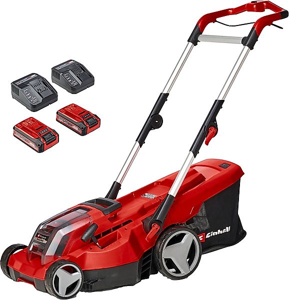 Einhell Akkurasenmäher "Einhell Power X-Change RASARRO 36/36", mit 2x Akku günstig online kaufen