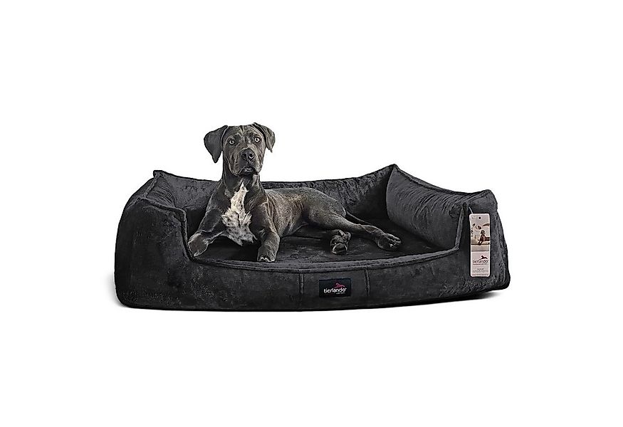 tierlando® Tierbett Orthopädisches Hundebett FRANKLIN Kuscheliger Teddy-Sto günstig online kaufen