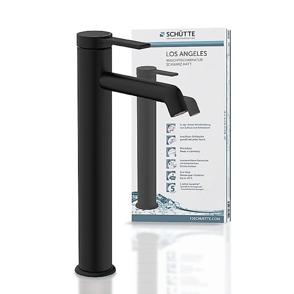 Schütte Waschtischarmatur "LOS ANGELES" Wasserhahn Bad, energiesparend, Auf günstig online kaufen