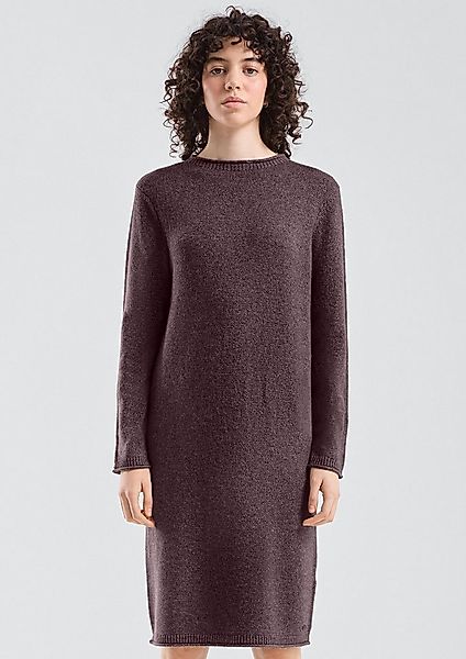 QS Midikleid Kleid Meliertes Strickkleid günstig online kaufen