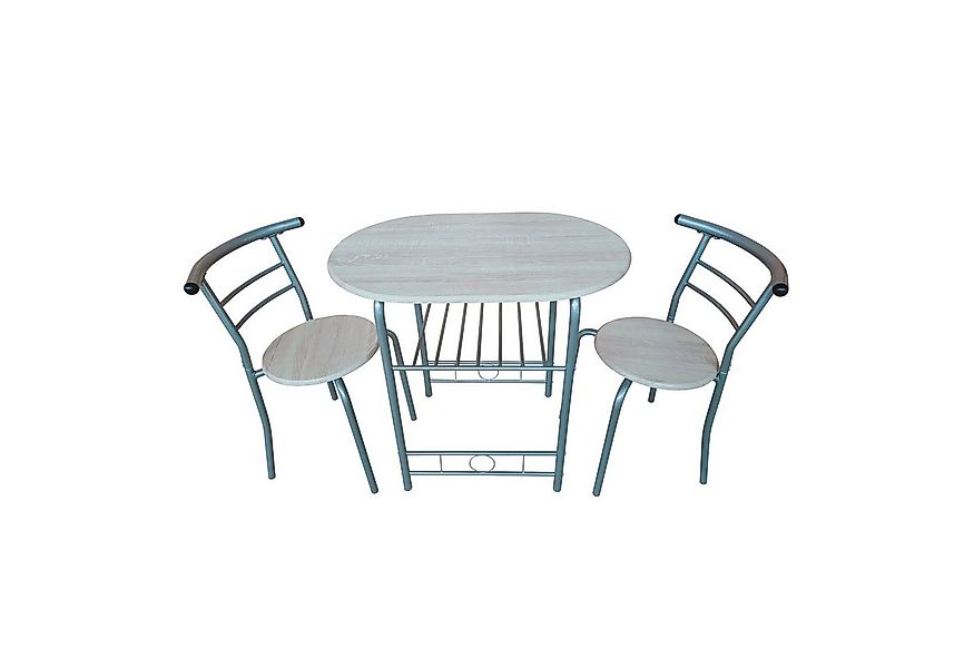 HTI-Living Essgruppe Tischgruppe Sonoma Merit, (Set, 3-tlg., 1 Tisch, 2 Stü günstig online kaufen