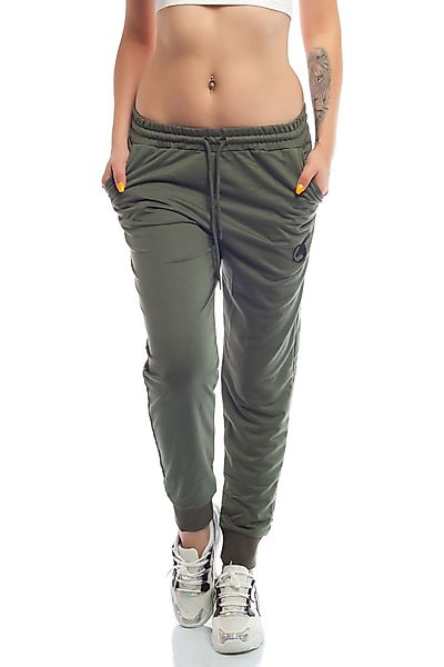 Bongual Sweathose Loungehose Jogginghose mit Logostickerei günstig online kaufen