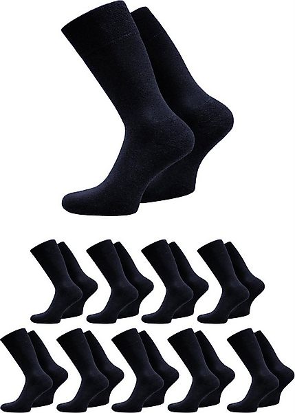 normani Basicsocken 10 Paar Herrensocken Schwarz (10er-Set, 10 Paar) Hygien günstig online kaufen