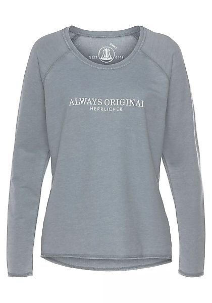 Herrlicher Sweatshirt "FREYA SWEAT", mit Statement Print "Always Original" günstig online kaufen