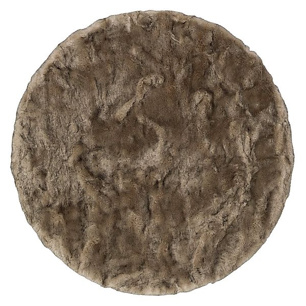 Pergamon Fellteppich Luxus Super Soft Fellteppich Aspen Rund Meliert, Rund, günstig online kaufen