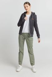 OXMO Kapuzensweatjacke OXCelia Sweatshirtjacke mit Kapuze günstig online kaufen