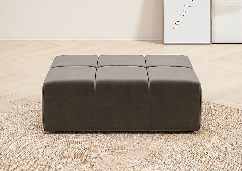 Home affaire Polsterhocker "Ancona" passend zur "Ancona"-Polsterserie, auch günstig online kaufen