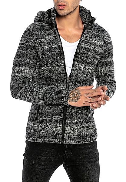 RedBridge Strickjacke mit Kapuze und Taschen günstig online kaufen