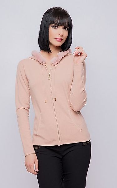 Passioni Cardigan in mit Reißverschluss, Kordeln an der Kapuze und abnehmba günstig online kaufen