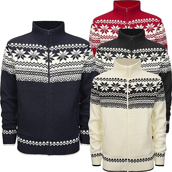 Brandit Strickpullover Brandit Norweger Cardigan Jacke günstig online kaufen