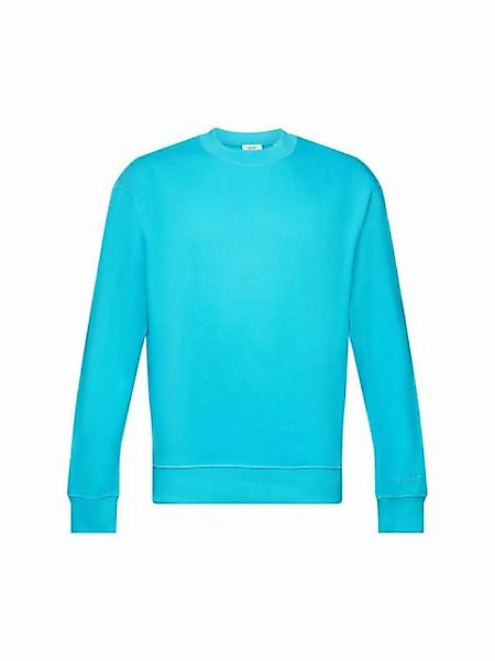 Esprit Sweatshirt Sweatshirt mit Logostickerei auf dem Ärmel (1-tlg) günstig online kaufen