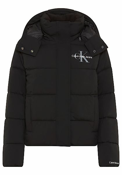 Calvin Klein Jeans Steppjacke, mit Kapuze, Stehkragen, in kurzer Form, abne günstig online kaufen