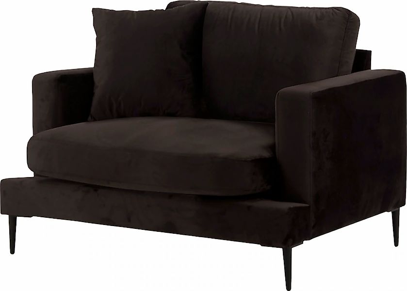 Leonique Sessel "Cozy Loungesessel, Designersessel, Maße B/T/H: 91/97/80 cm günstig online kaufen