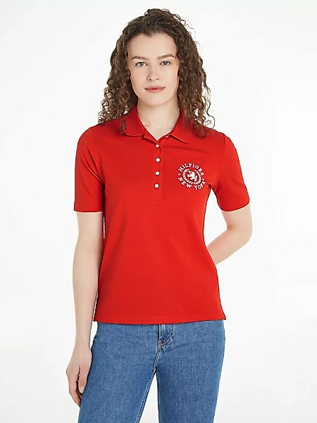 Tommy Hilfiger Poloshirt "REG CREST EMB POLO SS", mit Logostickerei günstig online kaufen