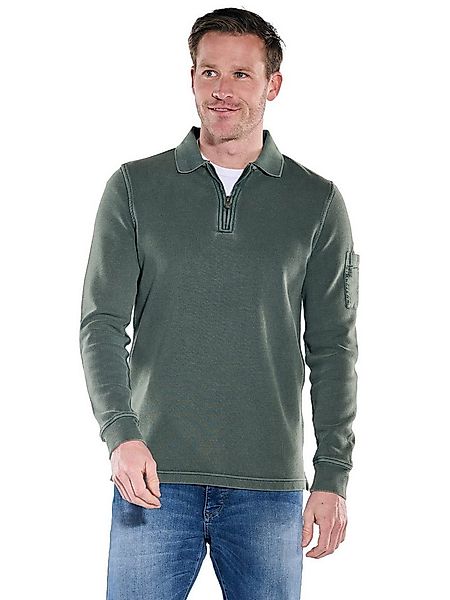 Engbers Sweatshirt Herren Rugby-Shirt, Dunkelgruen günstig online kaufen