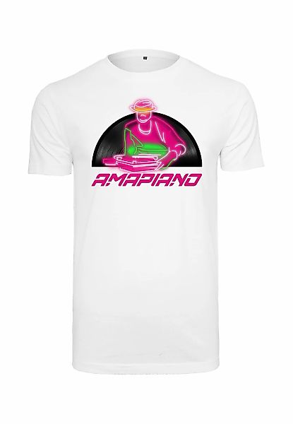 MisterTee Kurzarmshirt "MisterTee Herren Amapiano Tee" 1 Stk. tlg. günstig online kaufen