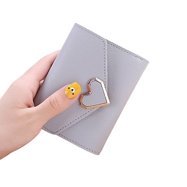 Coonoor Geldbörse Damen Portemonnaie Unifarben Kleingeldbörse günstig online kaufen