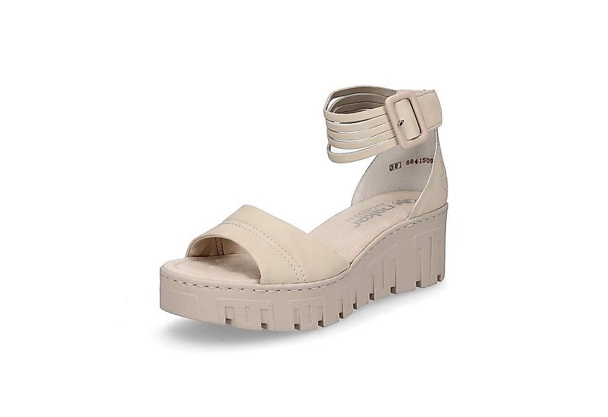 Rieker Rieker Damen Sandalette beige Sandale günstig online kaufen