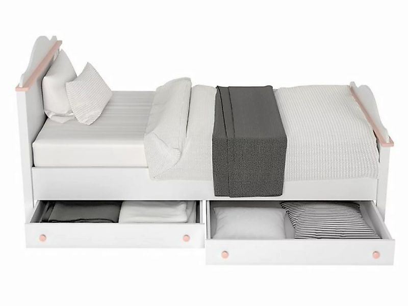 MIRJAN24 Jugendbett Luna LN08 (mit Bonell Matratze - 18 cm), mit Bettschubl günstig online kaufen