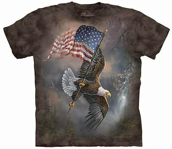 The Mountain T-Shirt Flag Bearing Eagle USA Adler günstig online kaufen