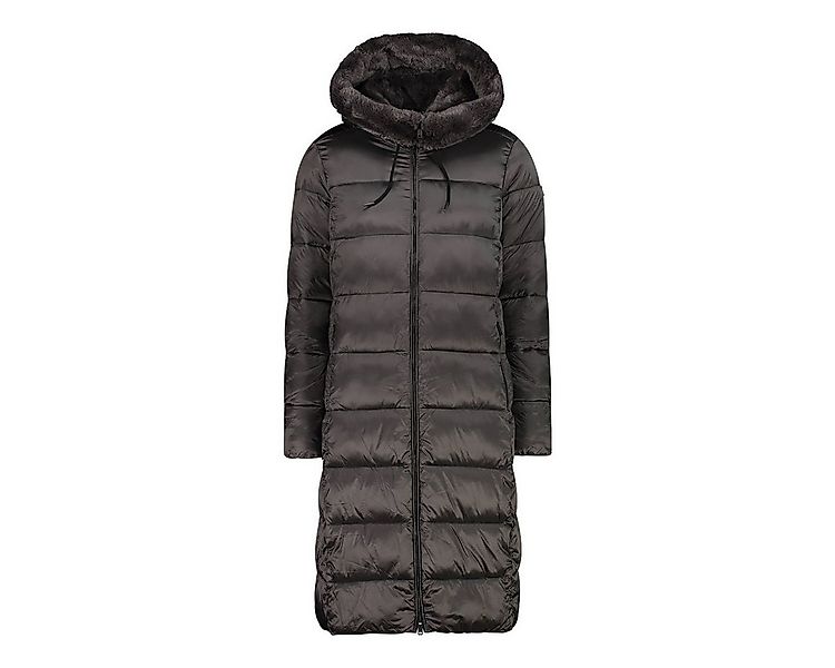 CMP Wintermantel Coat Fix Hood (warm) grau Damen günstig online kaufen