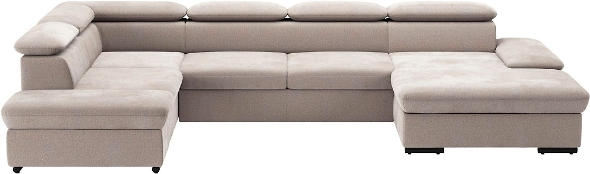 sit&more Wohnlandschaft "Alcudia U-Form" wahlweise mit Bettfunktion günstig online kaufen