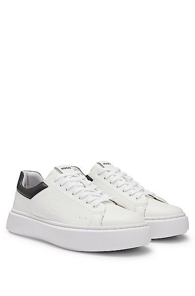 HUGO Allen_Tenn Sneaker Halbschuh, Freizeitschuh, Schnürschuh mit Schaftran günstig online kaufen