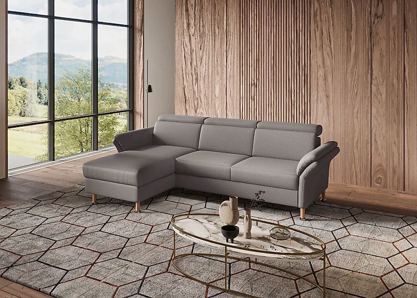 Home affaire Ecksofa »Calypso L-Form«, mit motorischen Funktionen im Sofa u günstig online kaufen