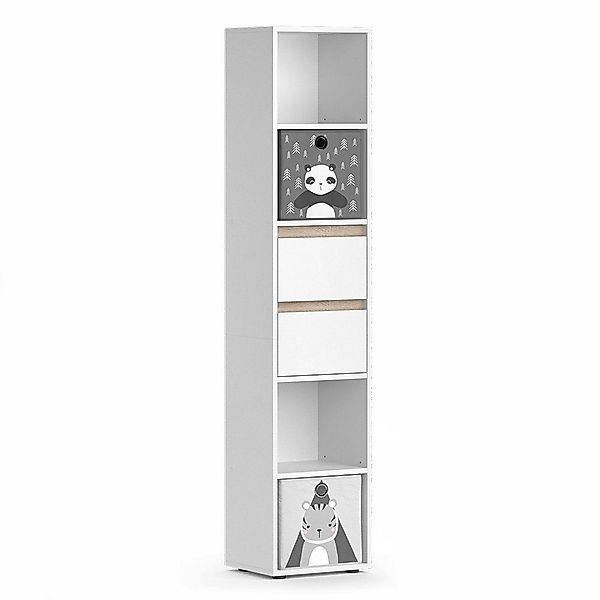 Vicco Bücherregal Robert, Weiß/Sonoma, 36.2 x günstig online kaufen