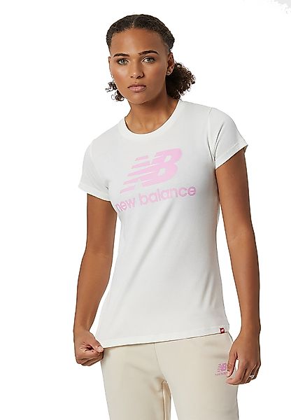 New Balance Damen T-Shirt ESSE ST LOGO TEE WT91546 SST Beige günstig online kaufen