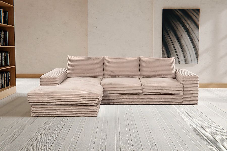 WERK2 Ecksofa "Rozzana Design Ecksofa mit hohem Komfort, zeitlos & elegant, günstig online kaufen