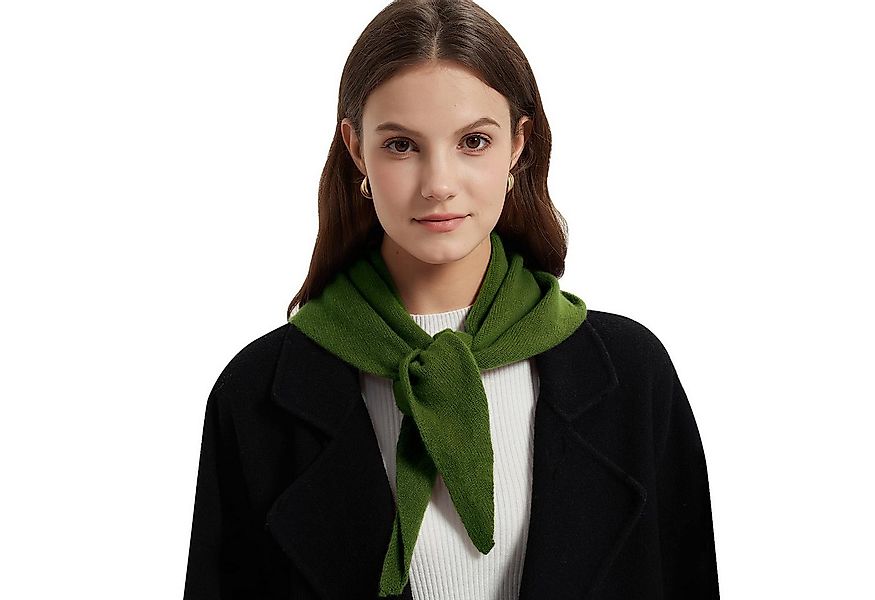 Coonoor Strickschal Modeschal Warmer Dreiecksschal für Damen Strickschal, l günstig online kaufen