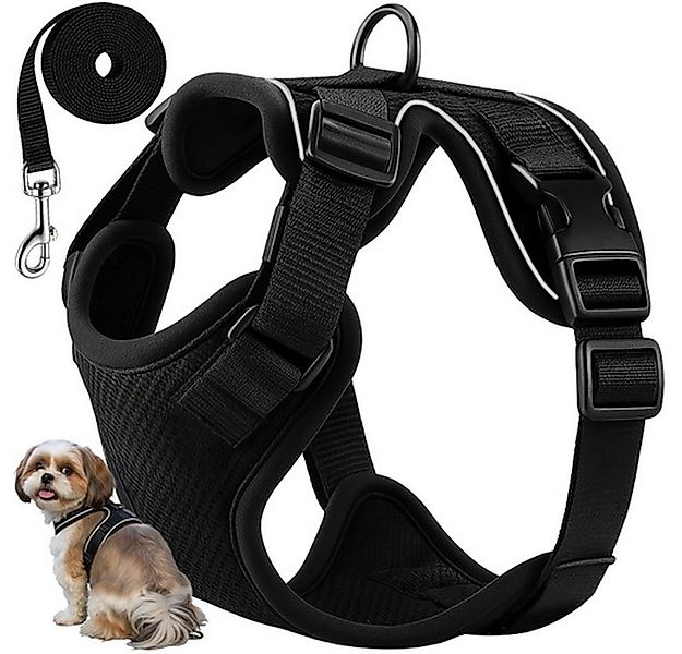 Purlov Hunde-Geschirr Druckfreies Hundegeschirr M, Polyester, verstellbare günstig online kaufen