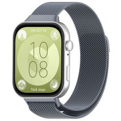 Wigento Smartwatch-Armband Milanese Metal Smart Watch günstig online kaufen