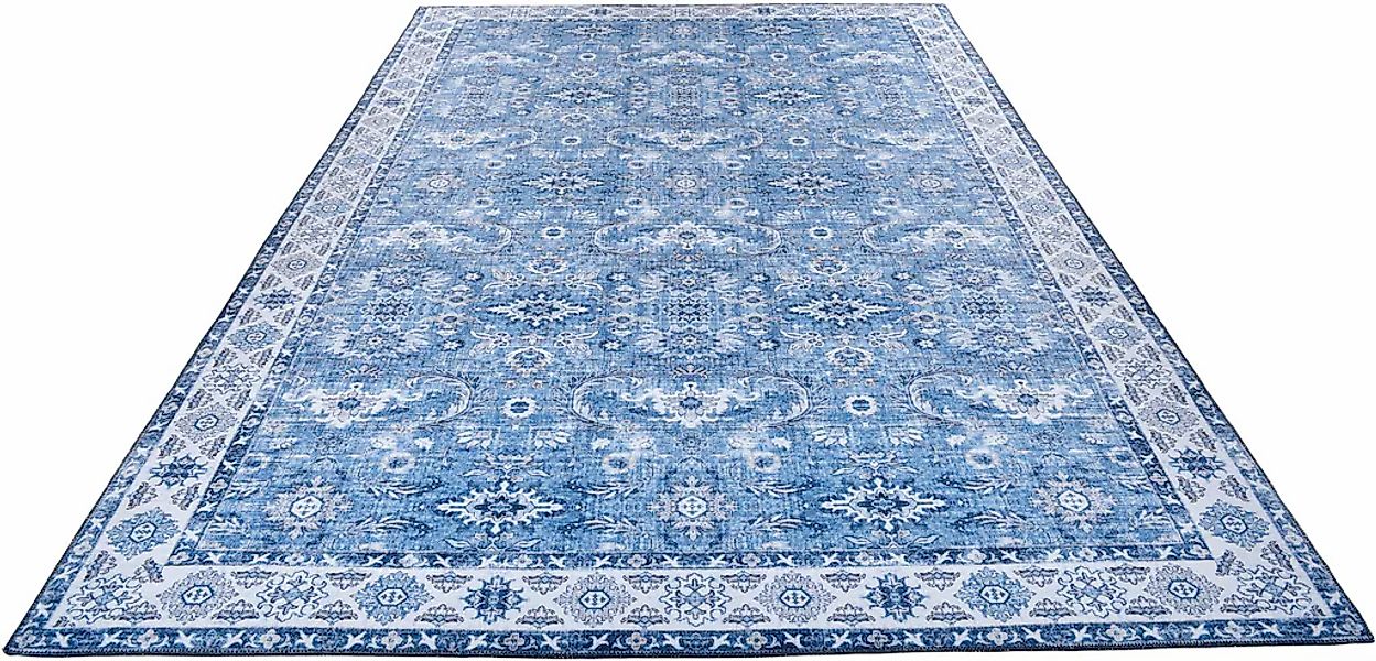 Gino Falcone Teppich "Cecilia 070" rechteckig 3 mm Höhe Flachgewebe, bedruc günstig online kaufen