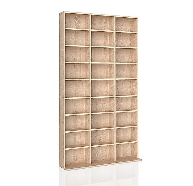 Vicco CD-Regal Jukebox, Sonoma, 102 x 178 cm günstig online kaufen