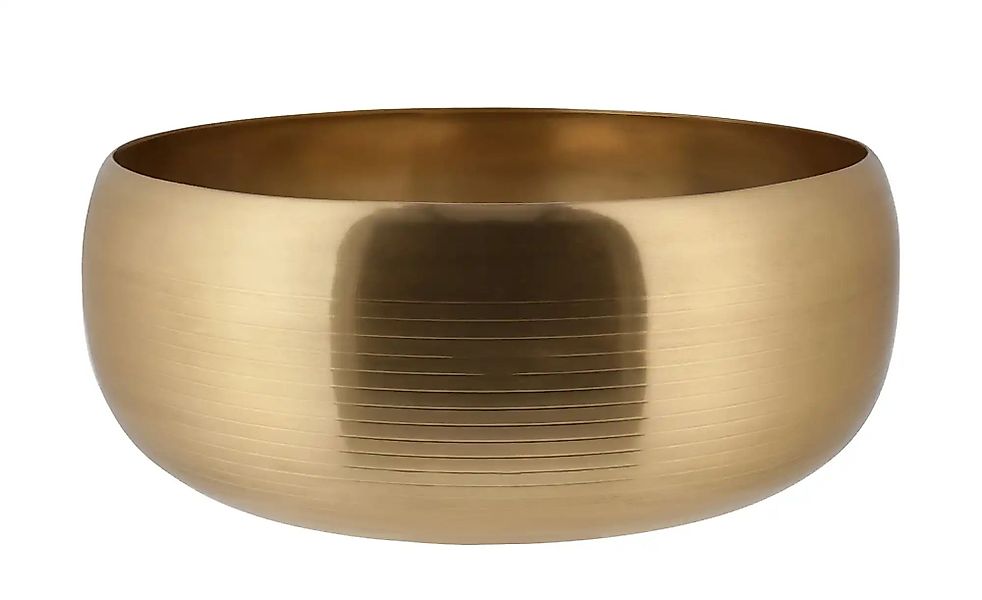 Deko Schale   ¦ gold ¦ Maße (cm): H: 13  Ø: 34 Accessoires > Deko-Schalen - günstig online kaufen