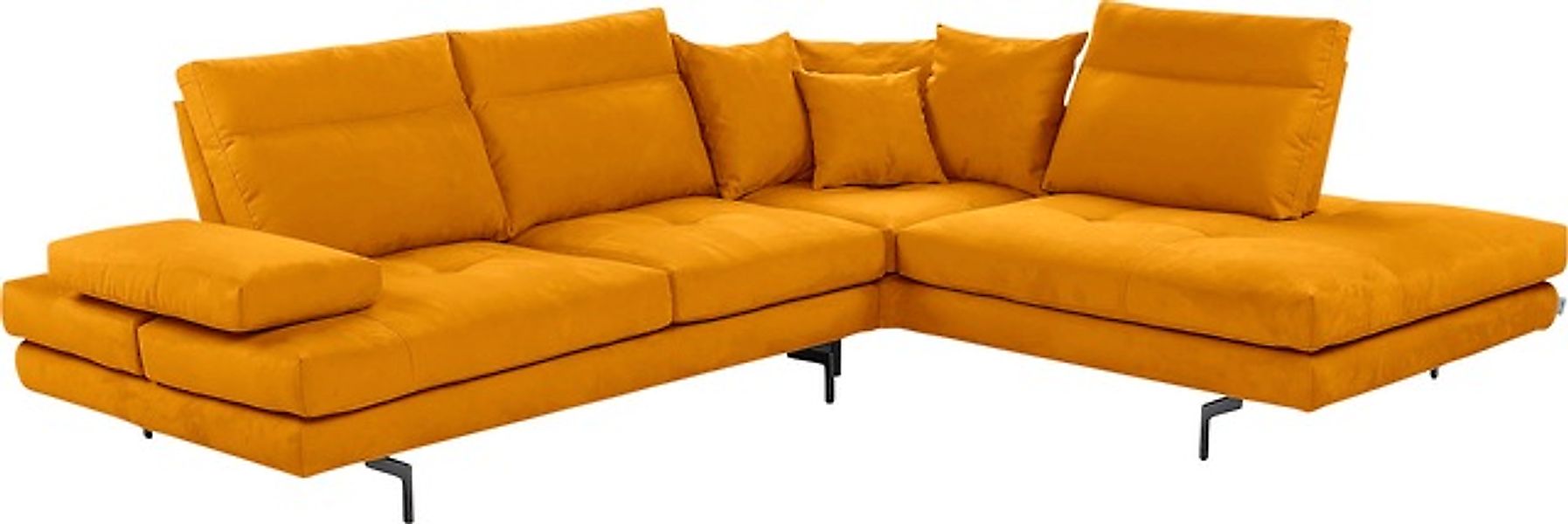 CALIA ITALIA Ecksofa »Toby Wing, Komfortsofa mit Sitzkomfort der Extraklass günstig online kaufen