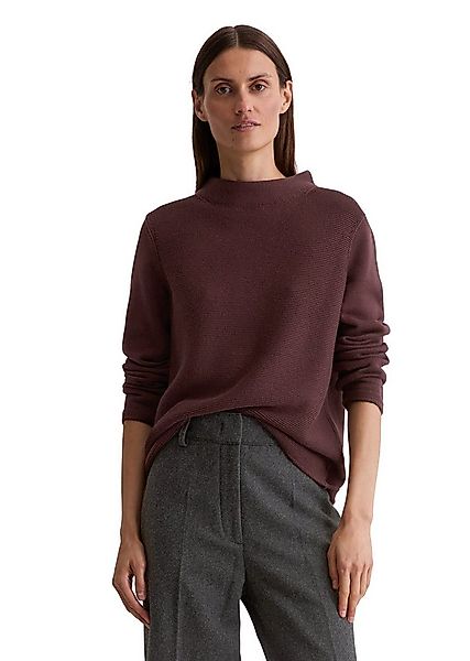 Marc O'Polo Stehkragenpullover aus Organic Cotton günstig online kaufen