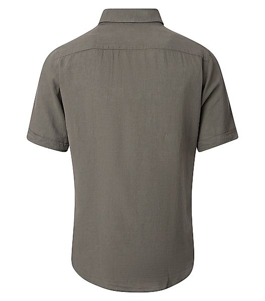 Redmond Kurzarmhemd uni Casual Fit günstig online kaufen