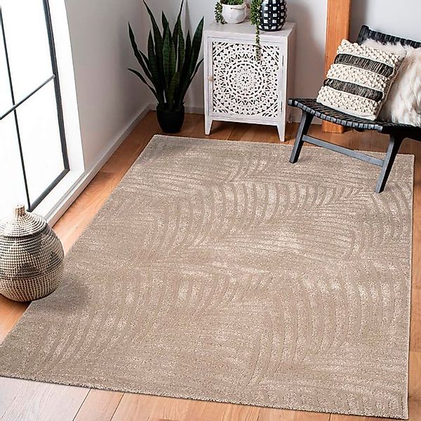 Carpet City Teppich »Friseé-Teppich FANCY 648« rechteckig 12 mm Höhe Läufer günstig online kaufen