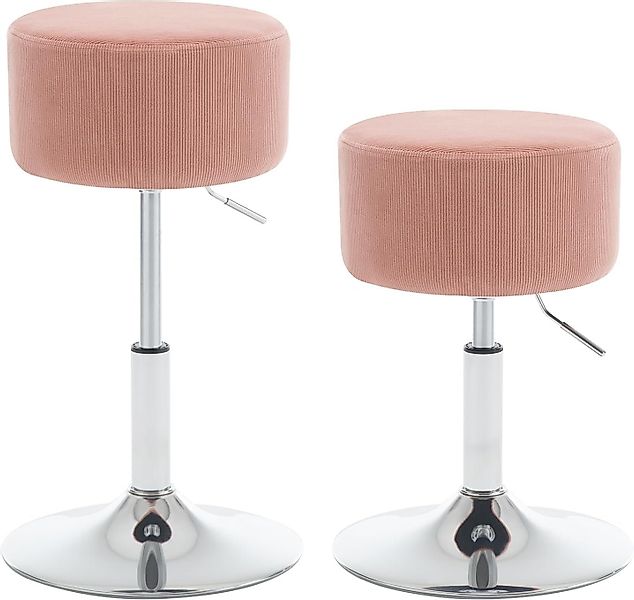Woltu Drehhocker (2 St), Barstühle höhenverstellbar günstig online kaufen